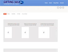 Tablet Screenshot of gifting365.com